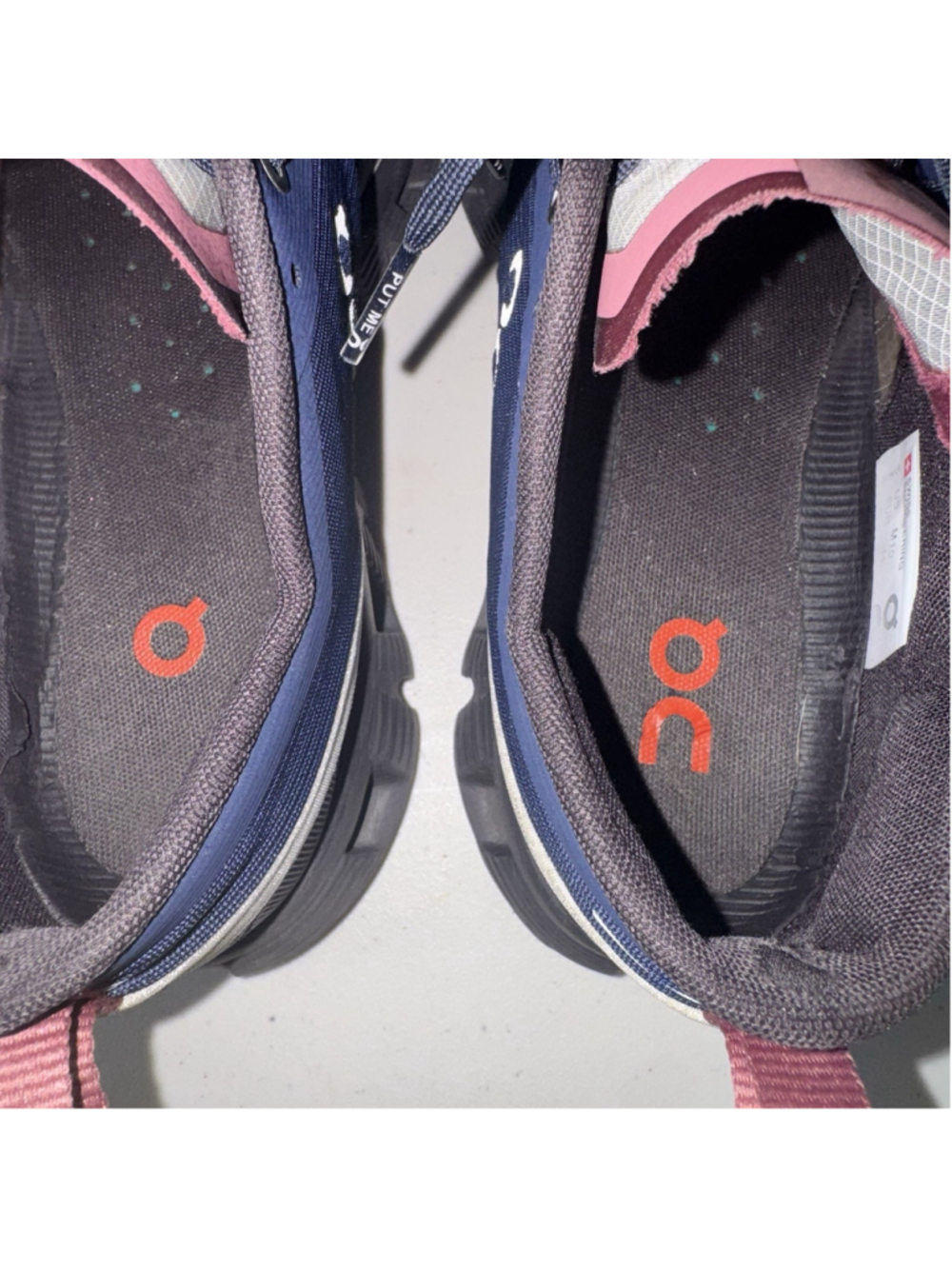 On Cloud X Shift Ink/Cherry Men's Size 10 Athletic Running Sneaker - Picture 8 of 12